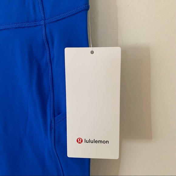 lululemon Fast and Free High-Rise Tight 25" in Blazer Blue Tone Size 4 New NWT - Picture 4 of 17
